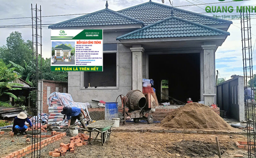 Thi Công Trọn Gói Nhà Cấp 4 Mái Nhật Cho Anh Sáng Tại Long An
