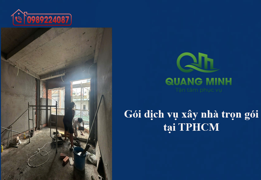 Báo giá xây nhà phần thô và trọn gói tại TPHCM – Cập nhật mới nhất 2026 