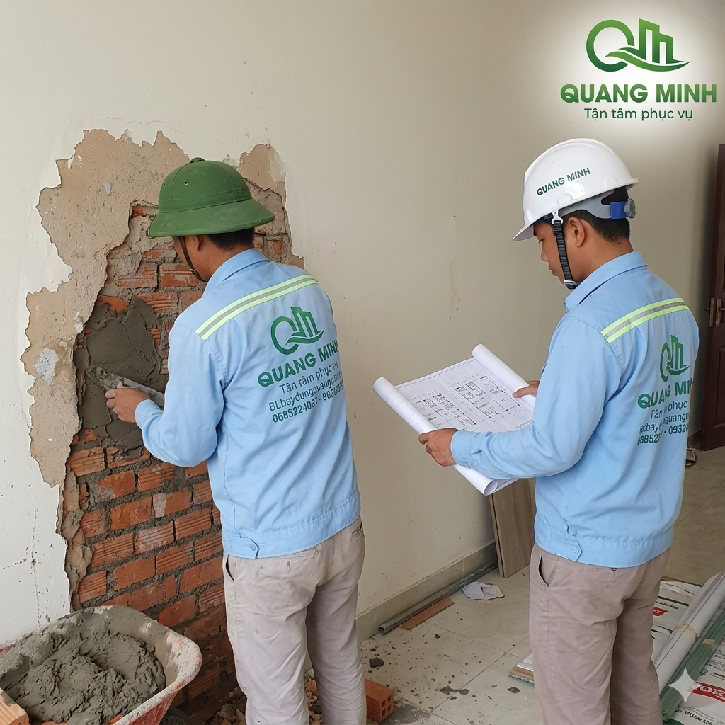 Sửa lại tường