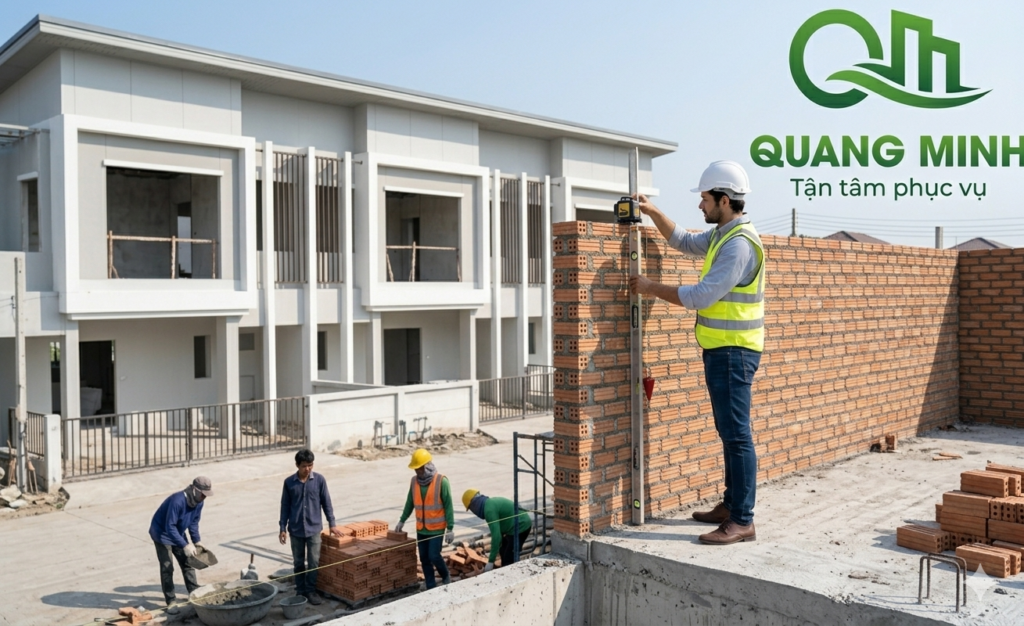 Giám sát công tác xây tường