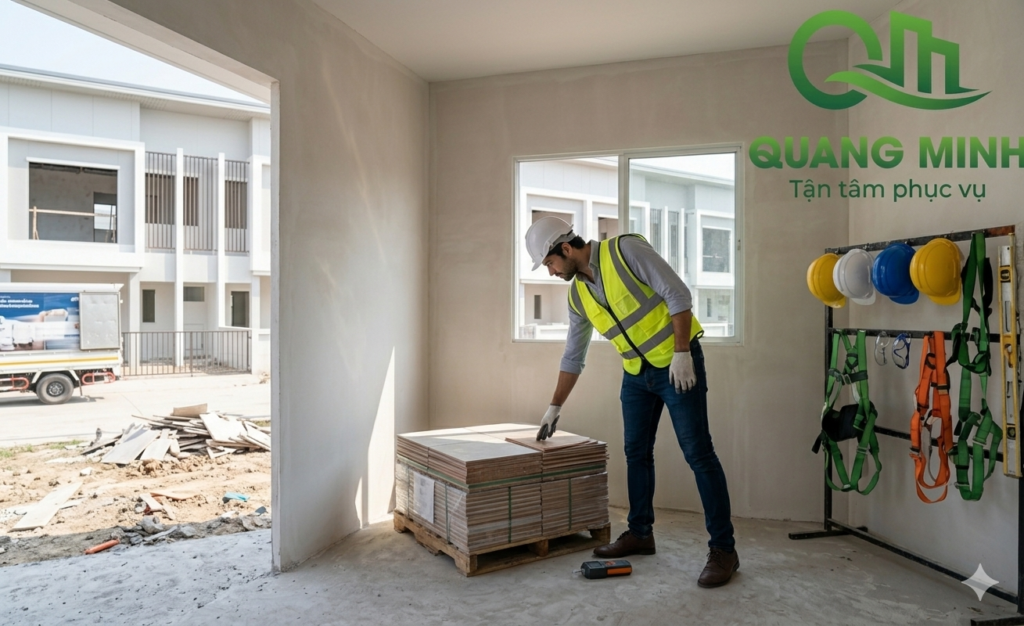 Kiểm tra vật tư và trang thiết bị an toàn