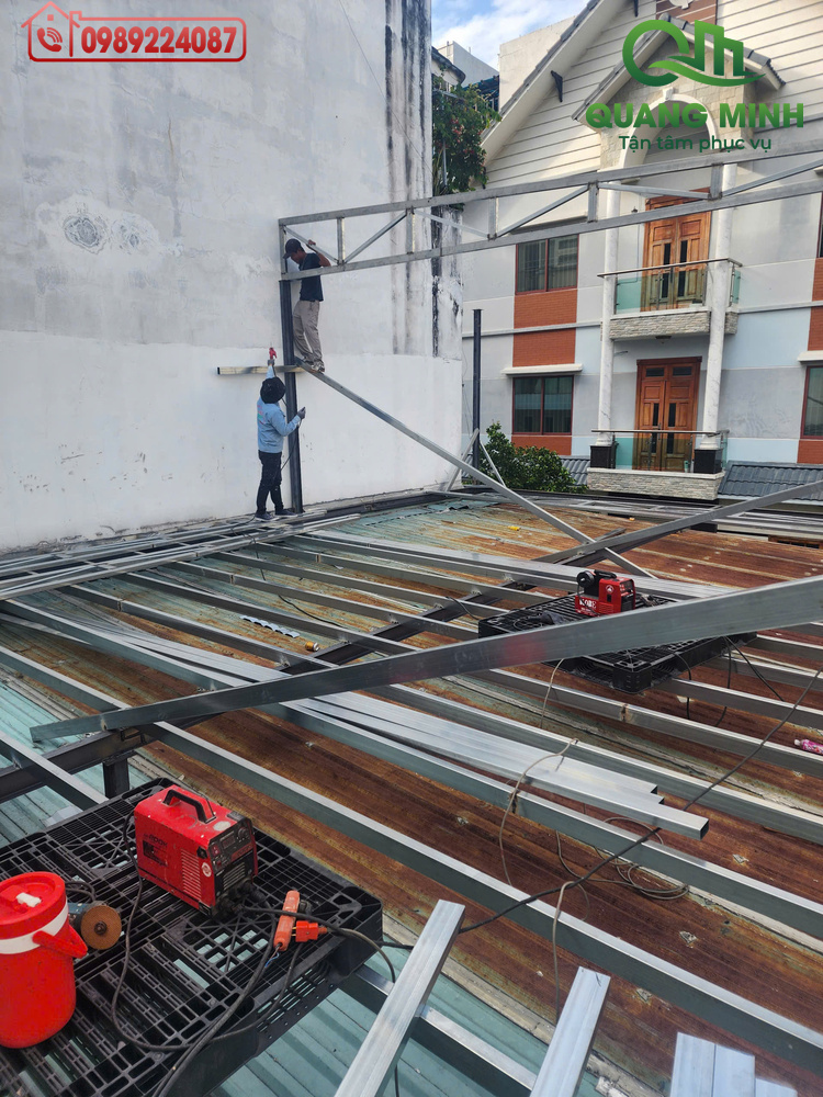 Tiến hành thi công từng hạng mục