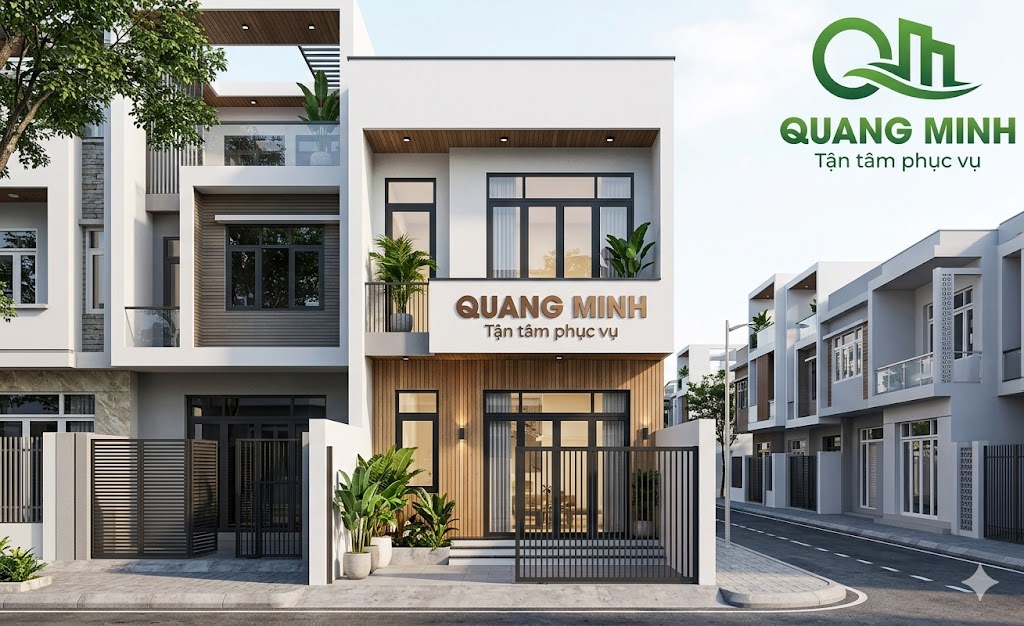 Mẫu nhà phố 2 tầng đẹp và hiện đại