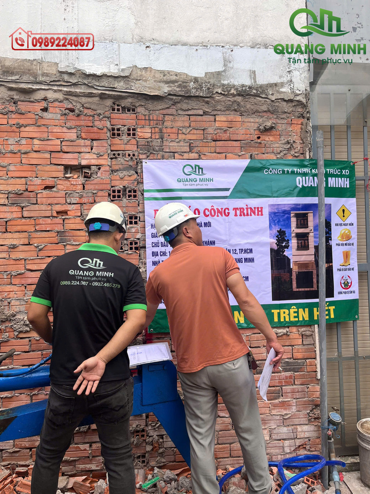Quang minh là công ty xây dựng uy tín luôn tuân thủ yếu tố phong thủy khi xây nhà