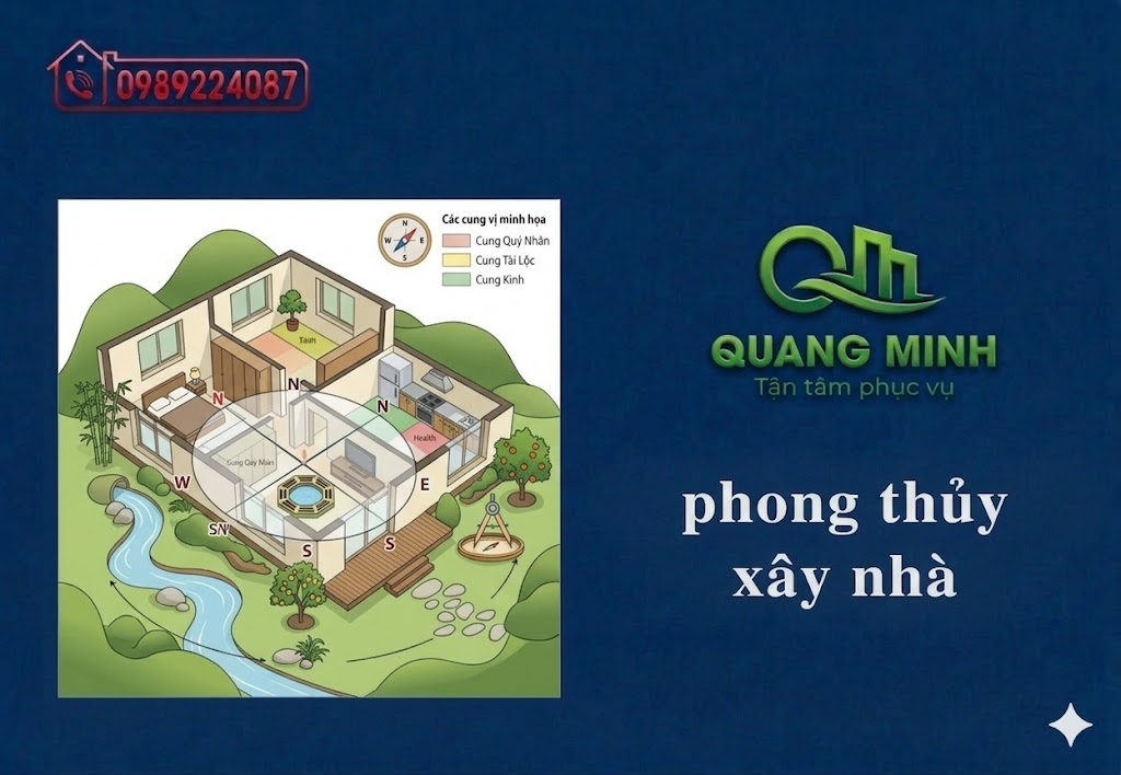 Tư Vấn Chọn Hướng Nhà & Phong Thủy Xây Nhà 2026 