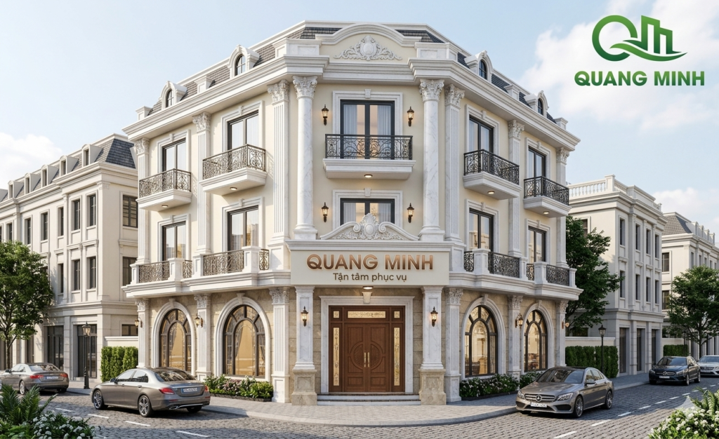 Nhà ống tân cổ điển ấn tượng