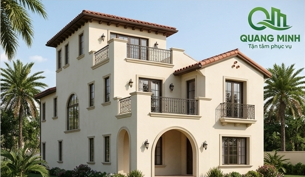 Nhà 3 tầng sang trọng