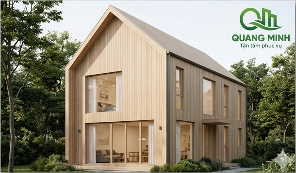 Nhà mái thái tối giản