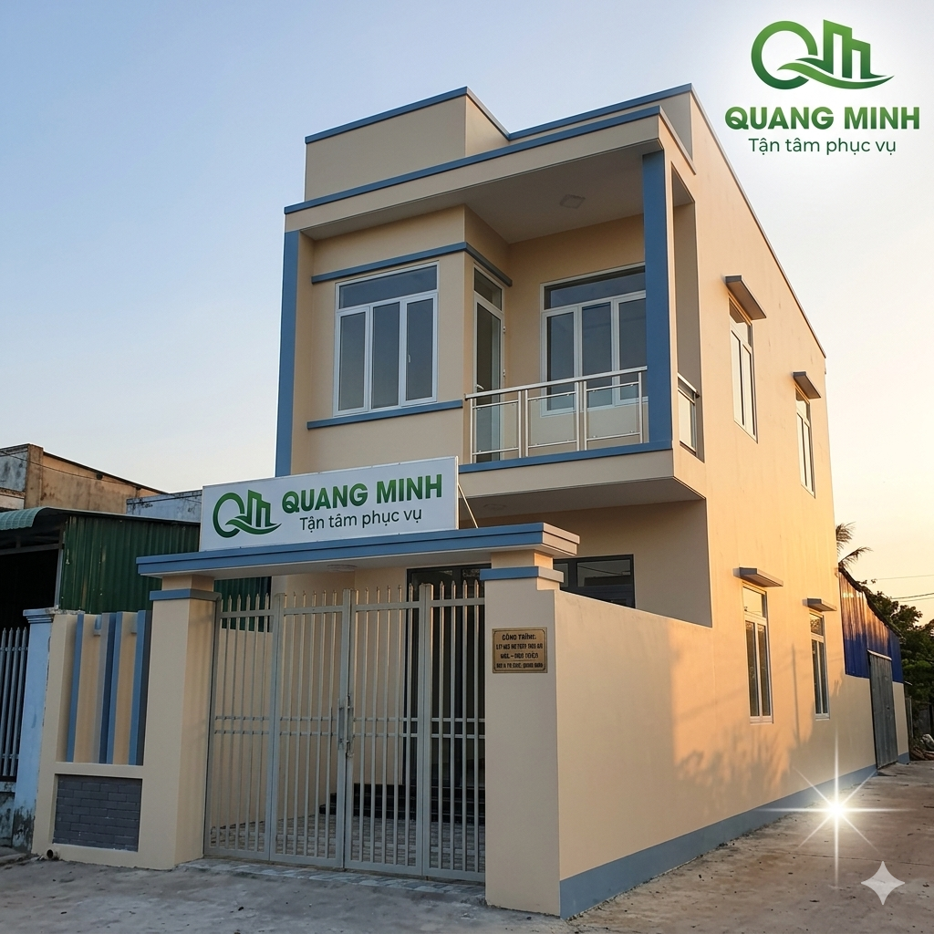 Ngôi nhà 500 triệu đồng được bàn giao với diện mạo mới, bền đẹp và đáp ứng tối đa nhu cầu sinh hoạt của gia chủ