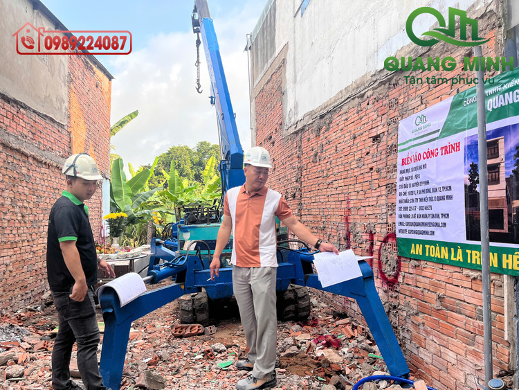 Quang Minh cung cấp dịch vụ xây nhà trọn gói với quy trình chuẩn chỉnh