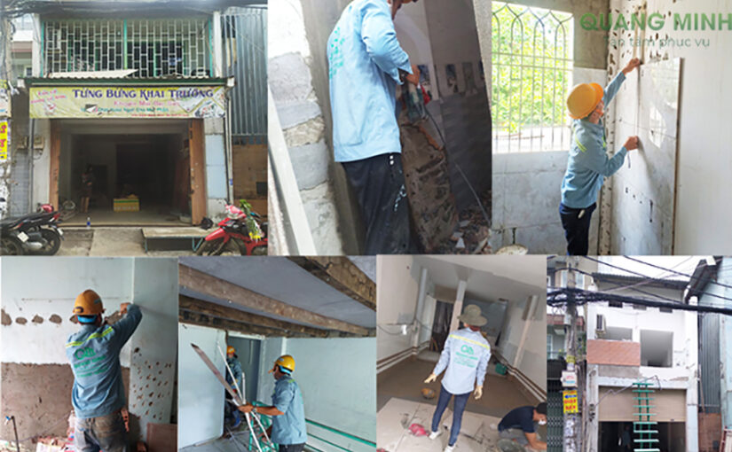 Bảng báo giá sửa chữa nhà