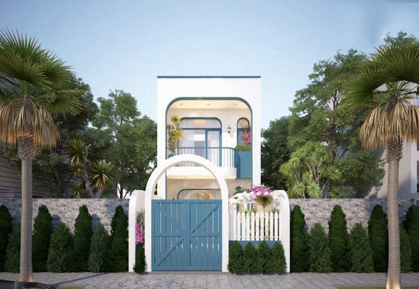 Những mẫu nhà ống tân cổ điển 3 tầng đẹp 