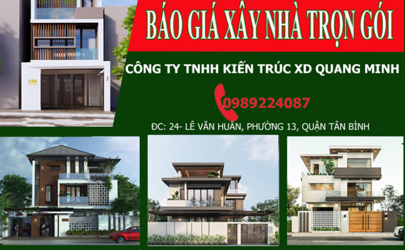 Xây nhà trọn gói tiết kiệm chi phí