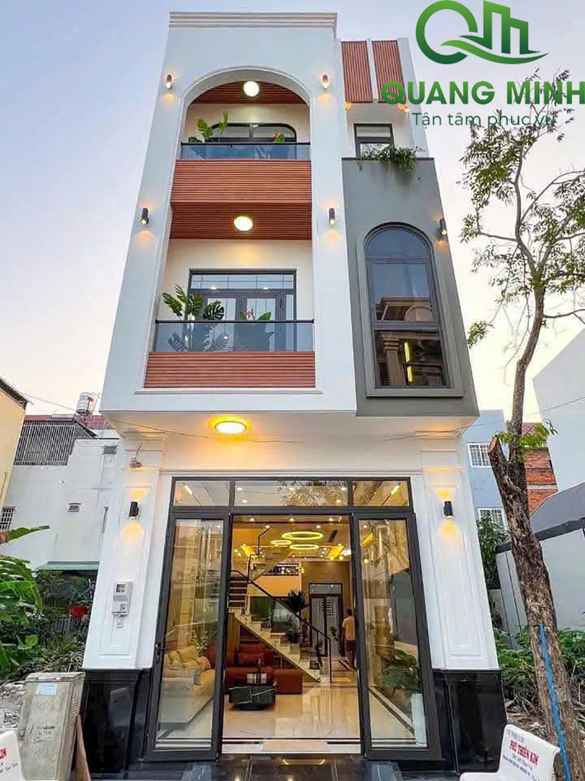 Thiết kế nhà phố đẹp 2025 được yêu thích 