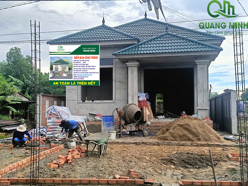 Thi Công Trọn Gói Nhà Cấp 4 Mái Nhật Cho Anh Sáng Tại Long An 