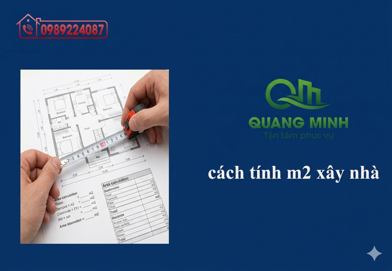Cách Tính M2 Xây Nhà Trọn Gói Chính Xác 2026 