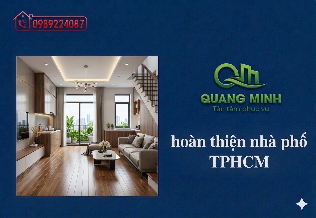 Quy Trình Hoàn Thiện Nhà Phố TPHCM – Từ A Đến Z Cho Người Lần Đầu Xây Nhà 