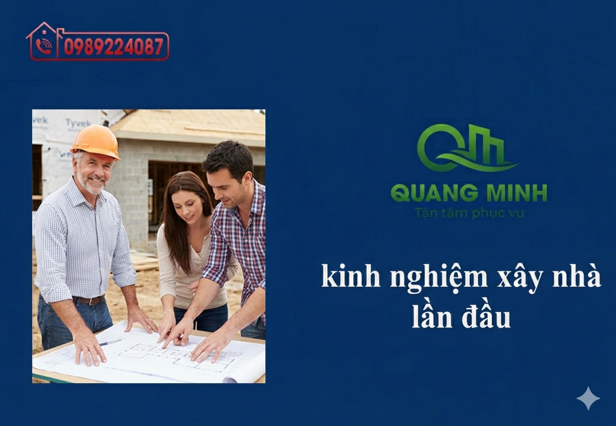 Kinh Nghiệm Xây Nhà Trọn Gói Cho Người Lần Đầu 