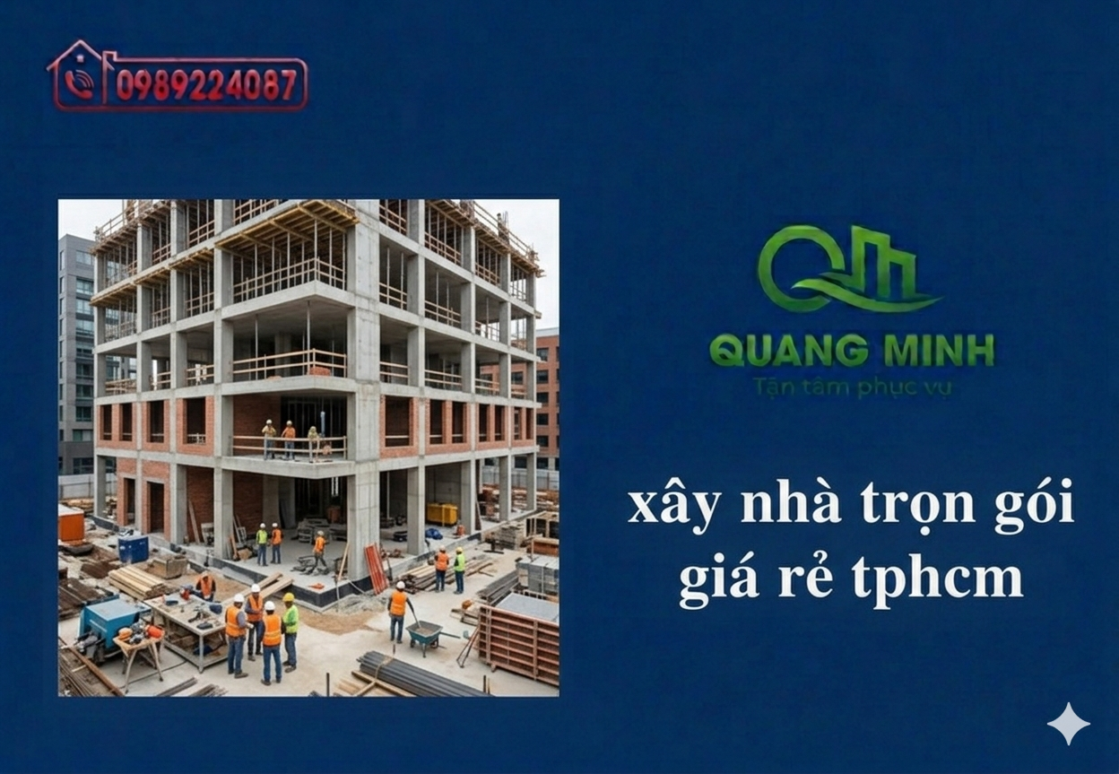 Giải Pháp Xây Nhà Trọn Gói Giá Rẻ TPHCM Mà Vẫn Chất Lượng 