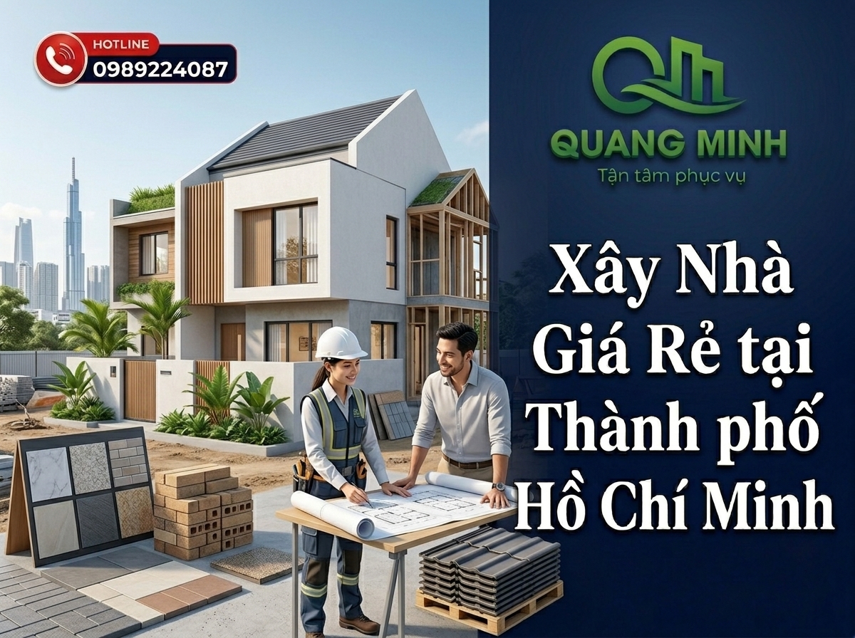 Xây Nhà Giá Rẻ TPHCM: Bí Quyết Sở Hữu Nhà Đẹp, Bền, Tiết Kiệm Chi Phí Năm 2026 